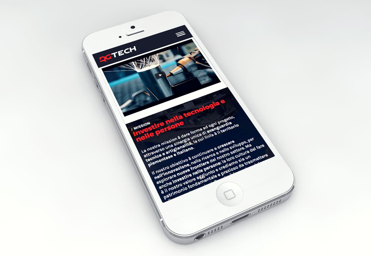 WillBe - web design Rgtech mobile