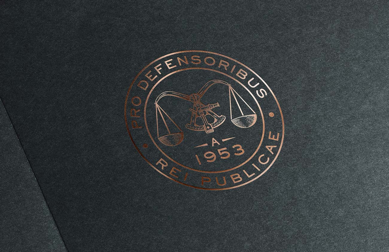 Emblema vettoriale Studio Legale Guerra creazione di Willbe