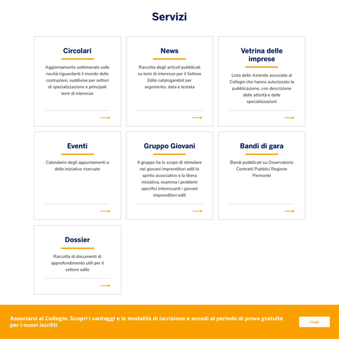 Sviluppo sito web in Drupal 8