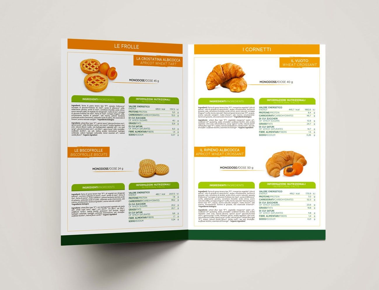 WillBe packaging design food bio folder design