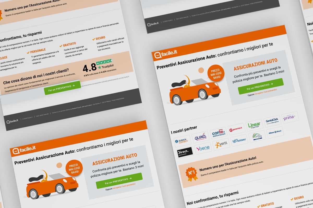 WillBe landing page