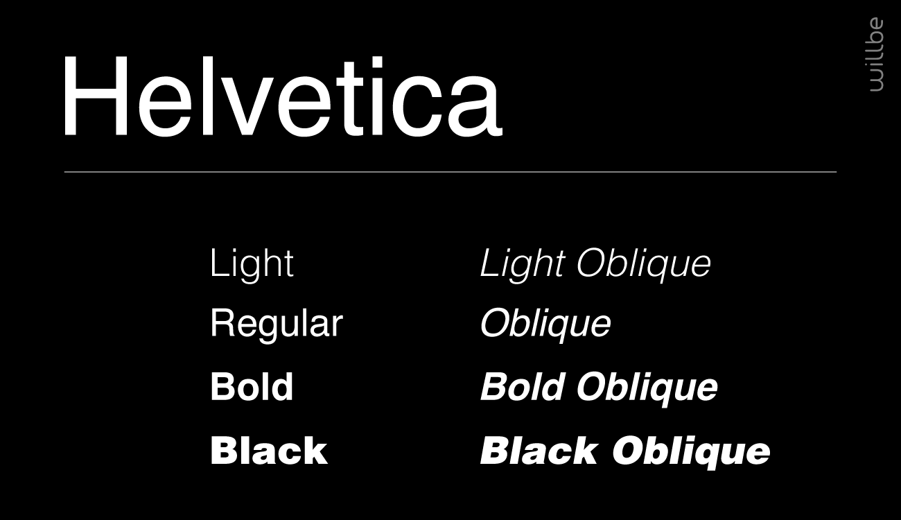 WillBe-Typefont-Helvetica